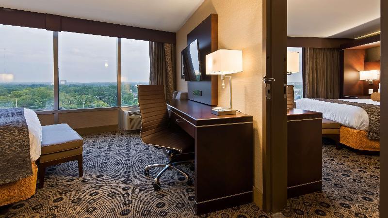 底特律南园市最佳西方高级行政公寓酒店 绍斯菲尔德 外观 照片